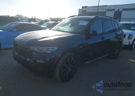 2022 BMW X7 M50I из США, поврежденный, VIN 5UXCX6C08N9L67804